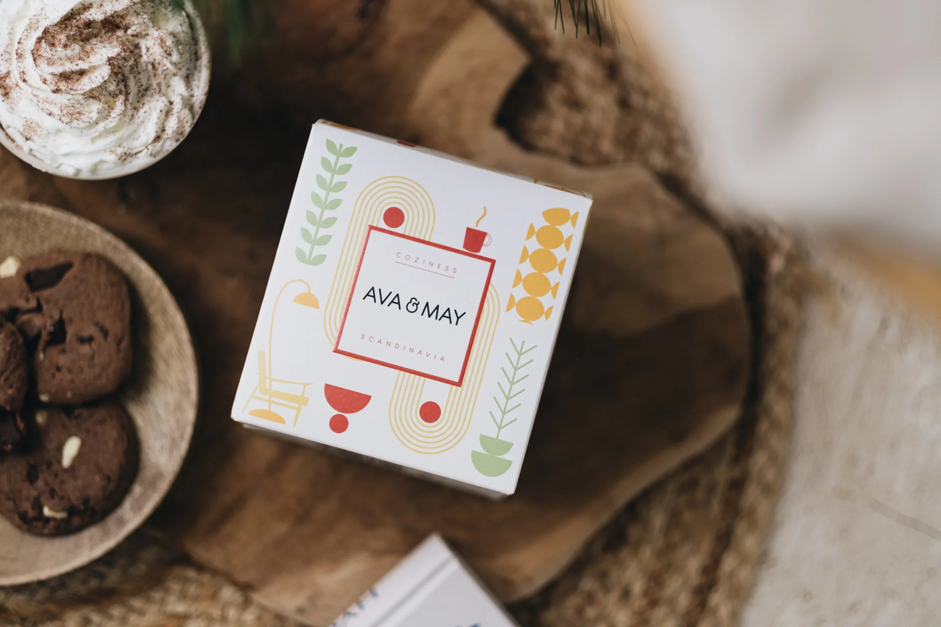 Candela profumata grande Coziness