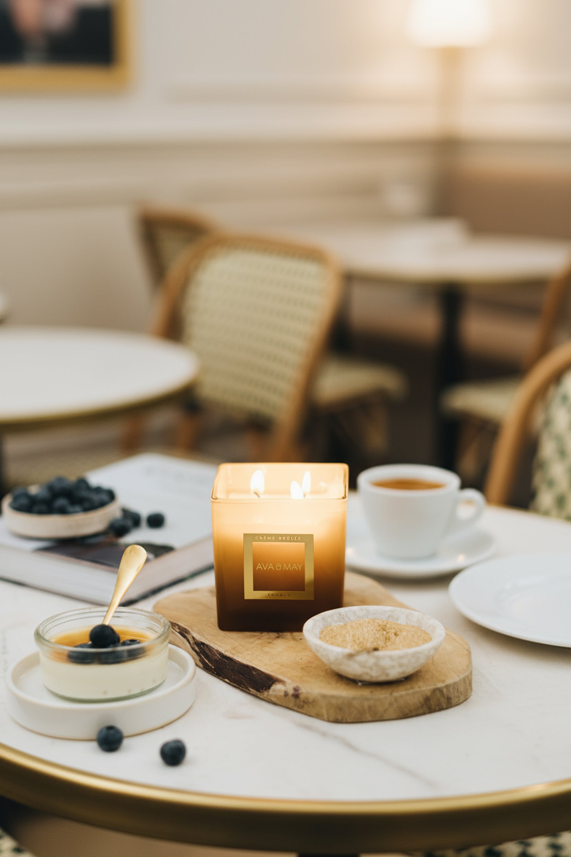 Candela profumata grande Crème Brûlée