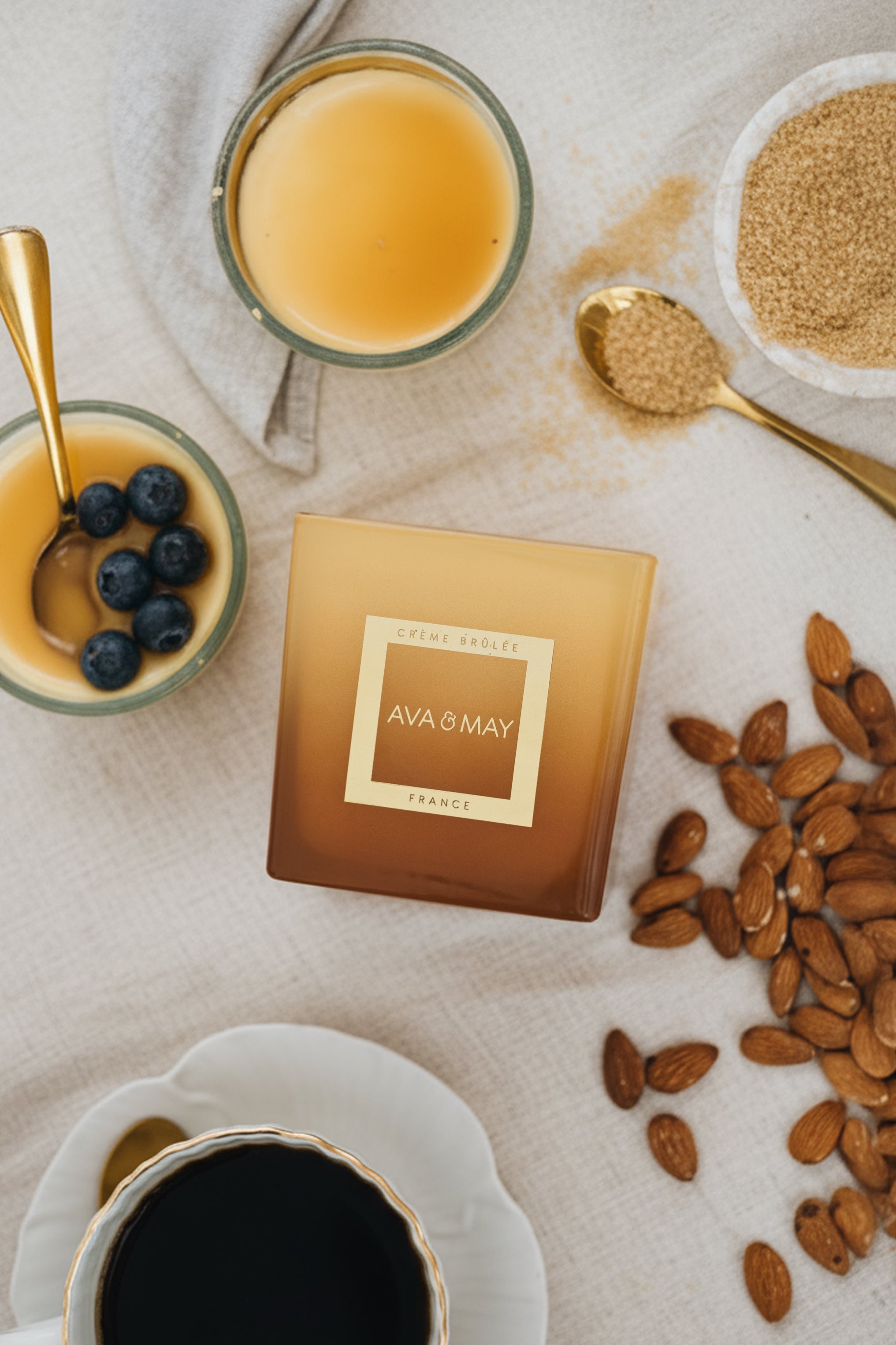 Candela profumata grande Crème Brûlée