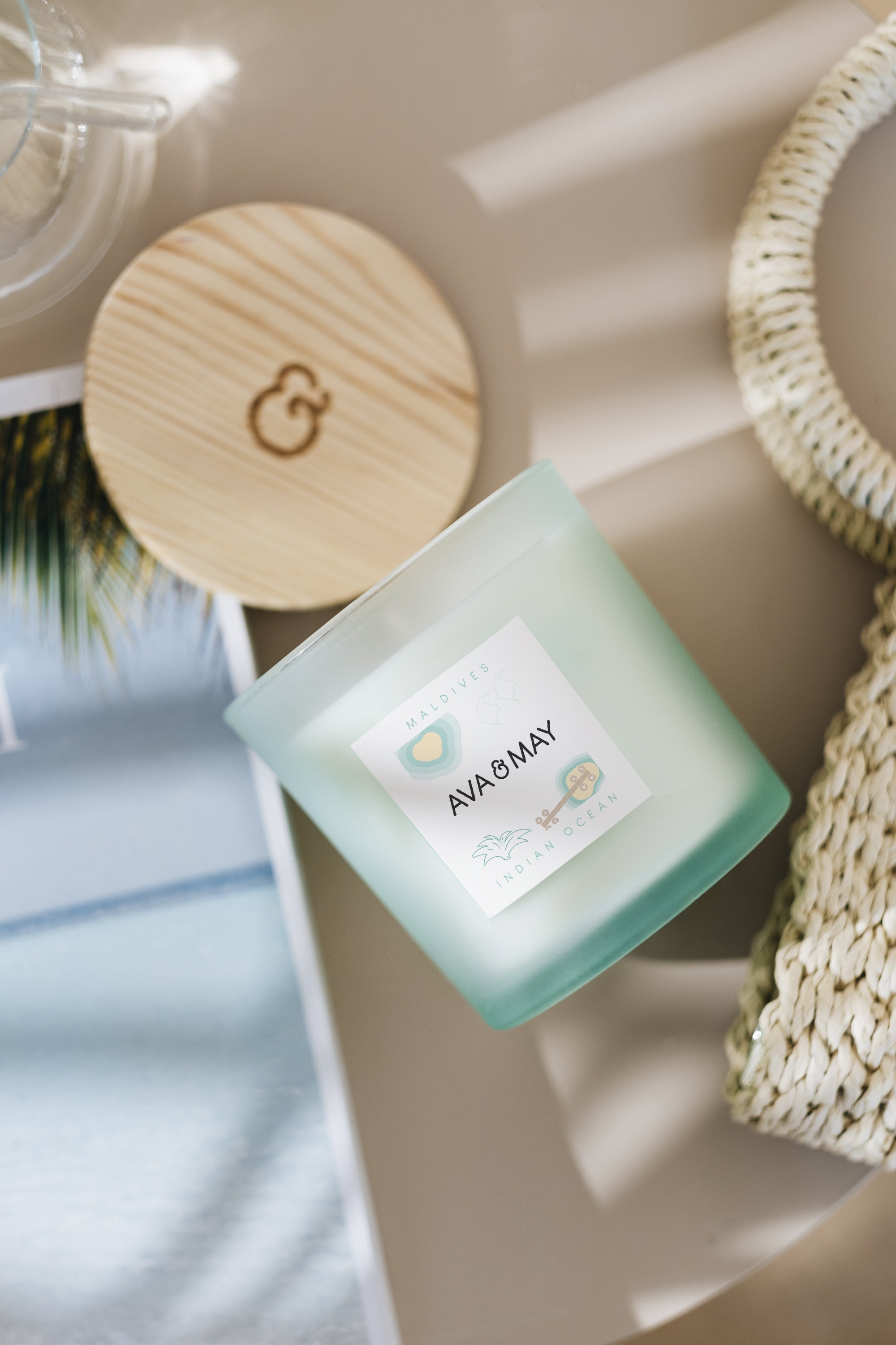 Candela profumata grande Maldive