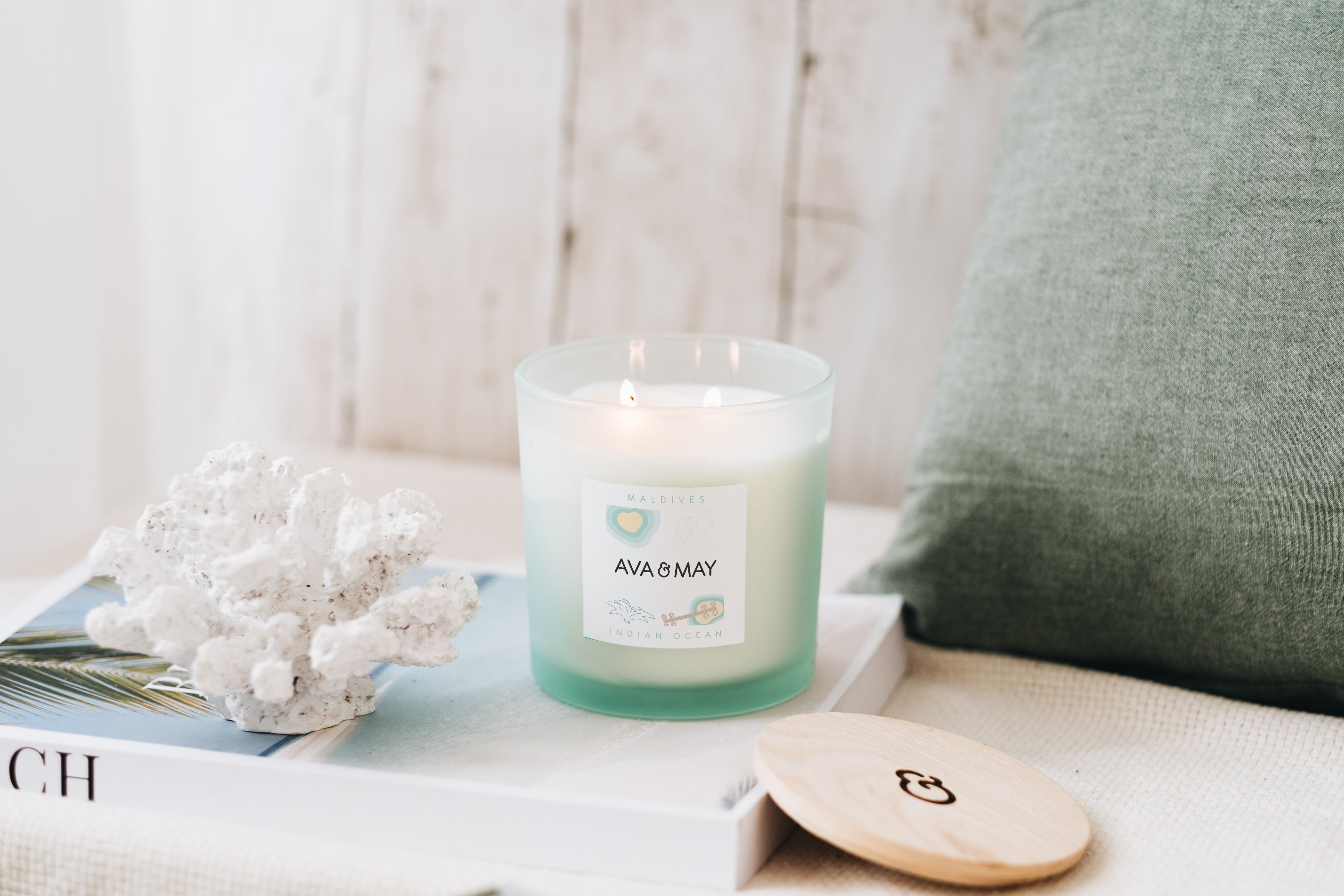 Candela profumata grande Maldive