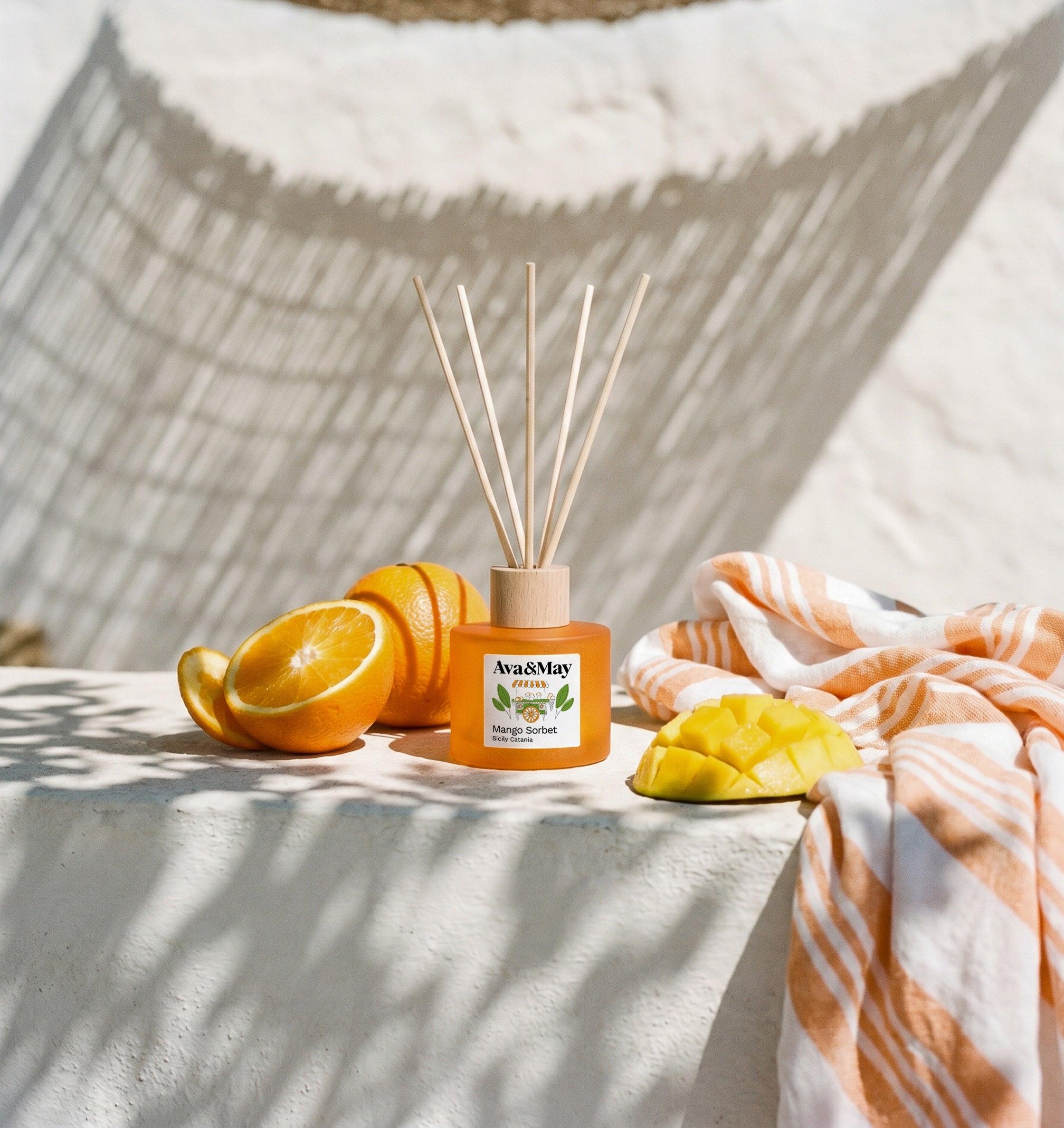 Diffusore a bastoncini Mango Sorbet