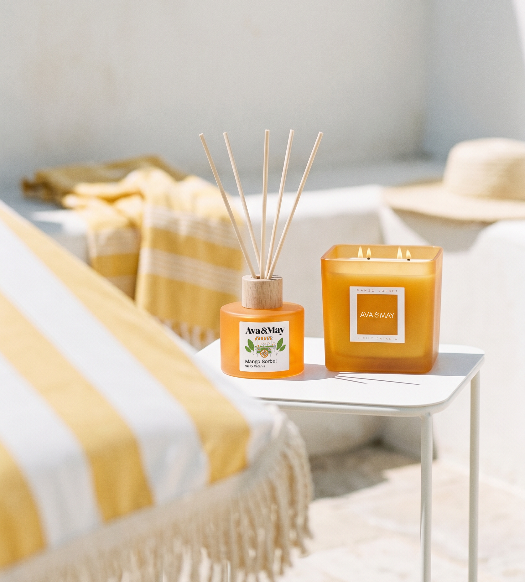 Set Mango Sorbet Home Fragrance