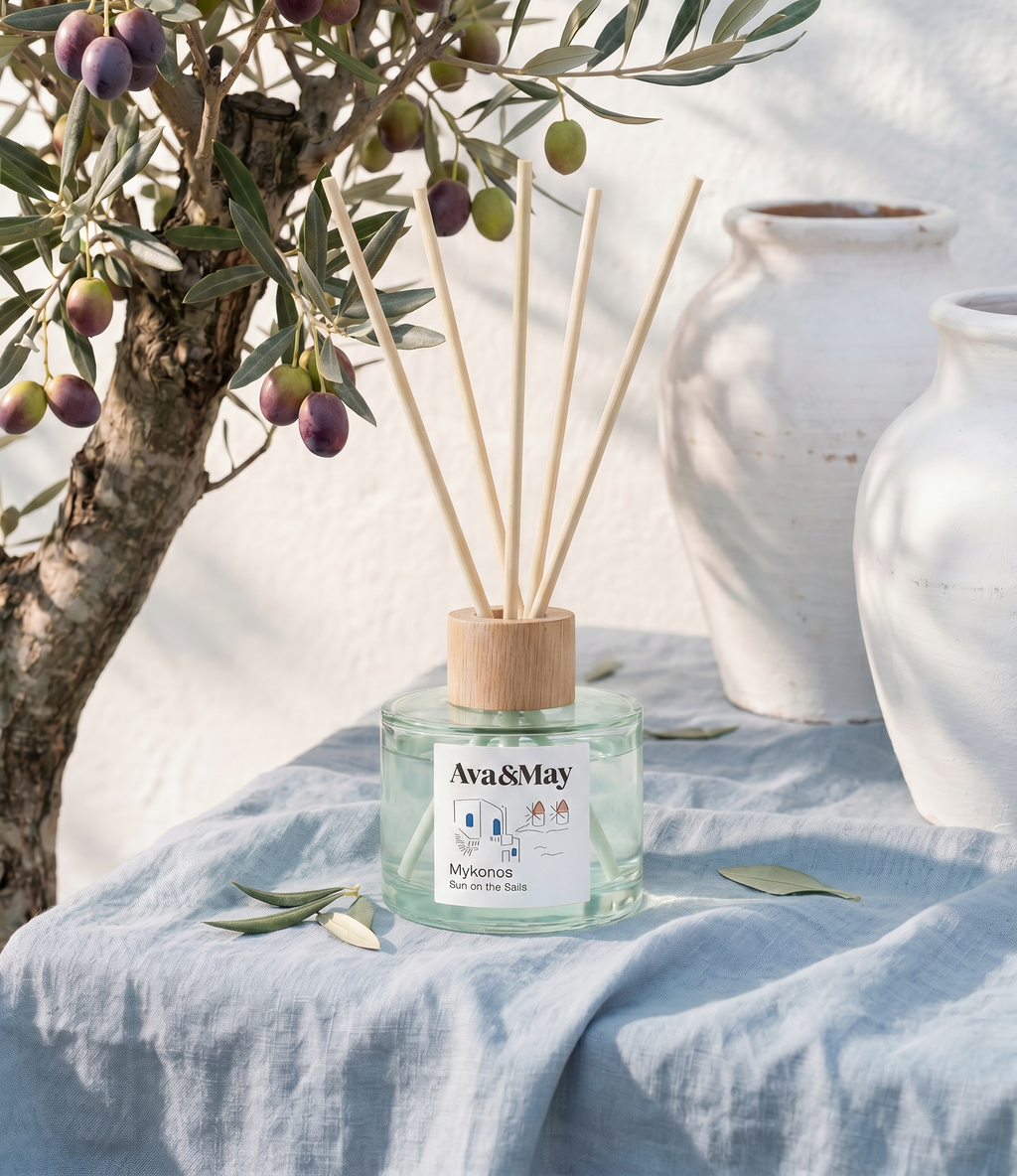 Diffusore a bastoncini Mykonos