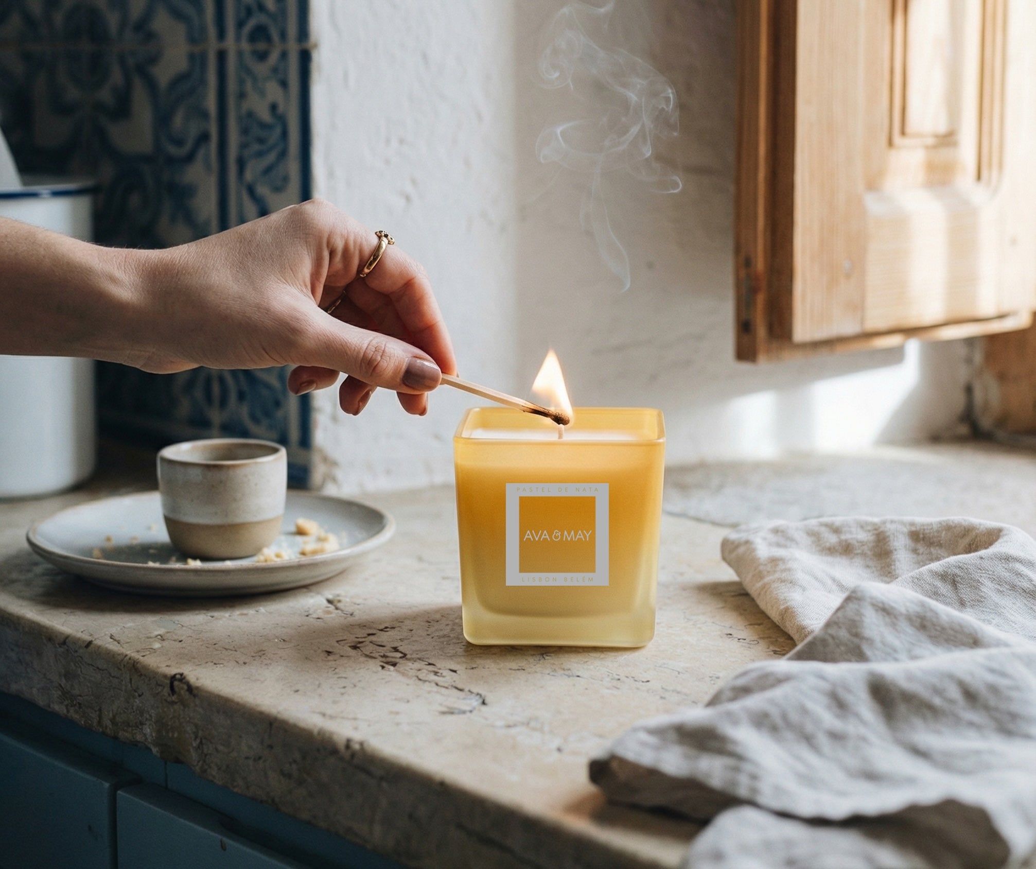 Candela profumata Pastel de nata