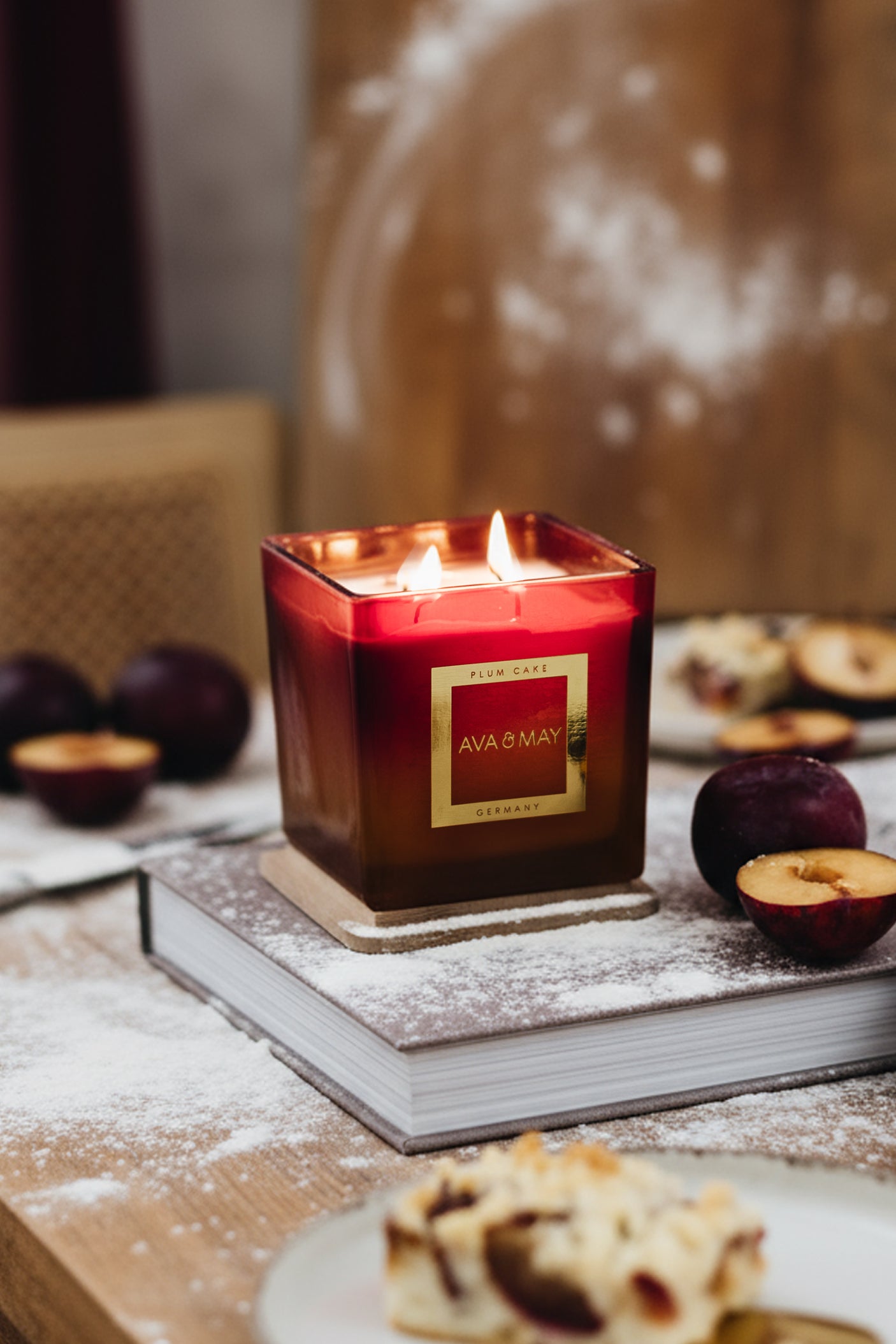 Candela profumata grande Plum Cake