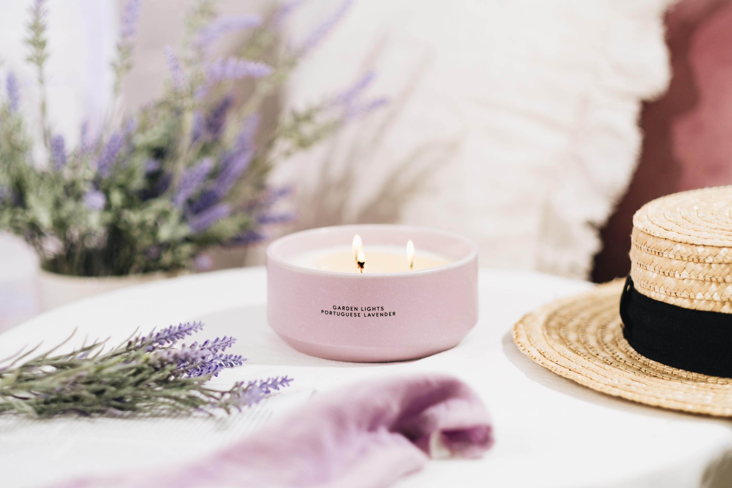 Candela profumata grande Portuguese Lavender