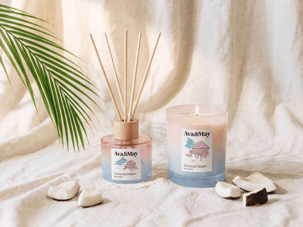 Set Coconut Dream Home Fragrance