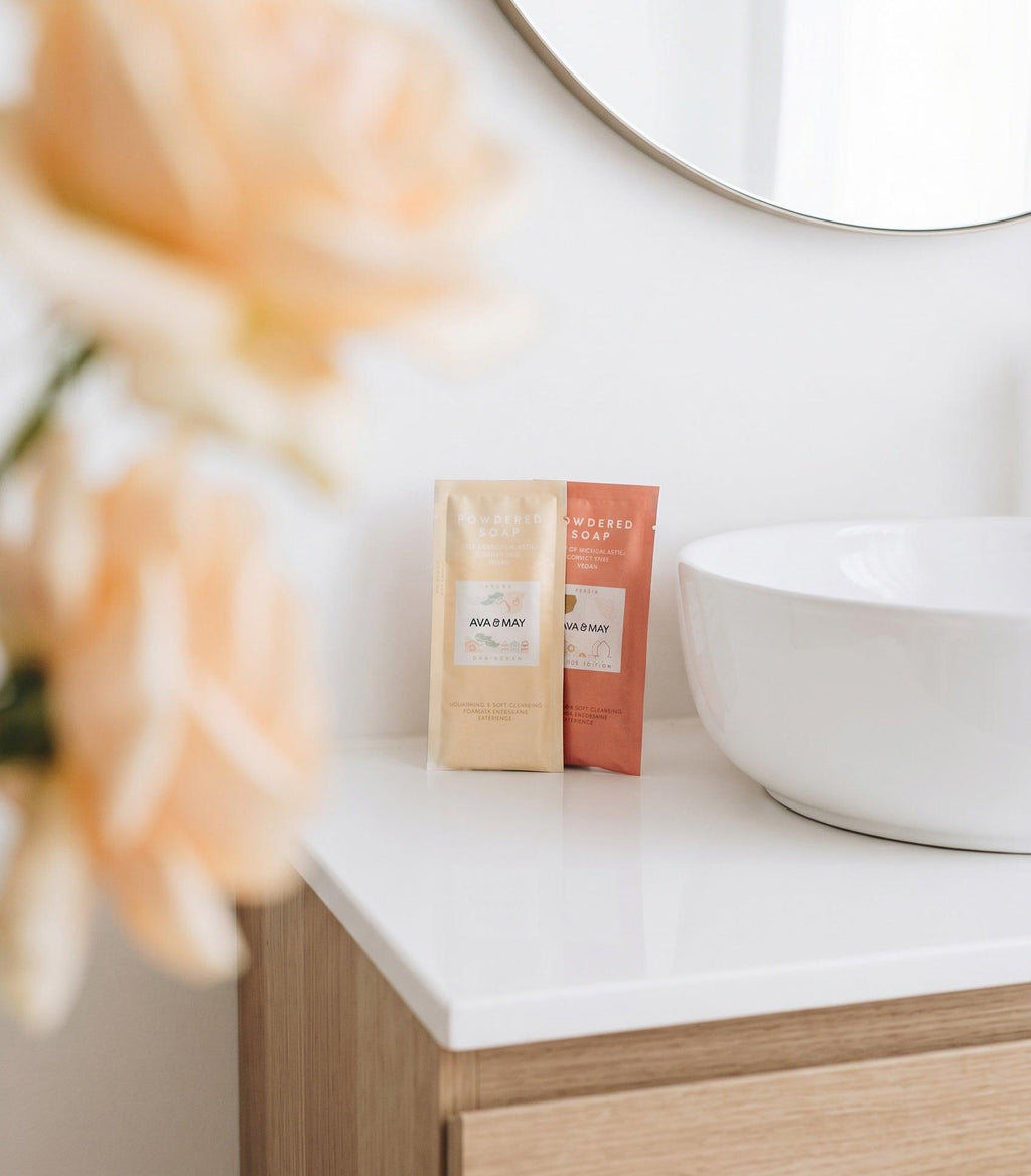 Duo Exotic Powdered Soaps Set