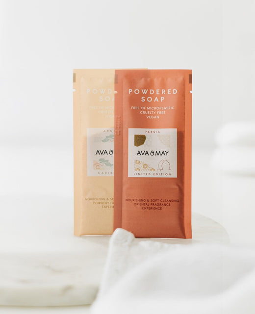 Duo Exotic Powdered Soaps Set
