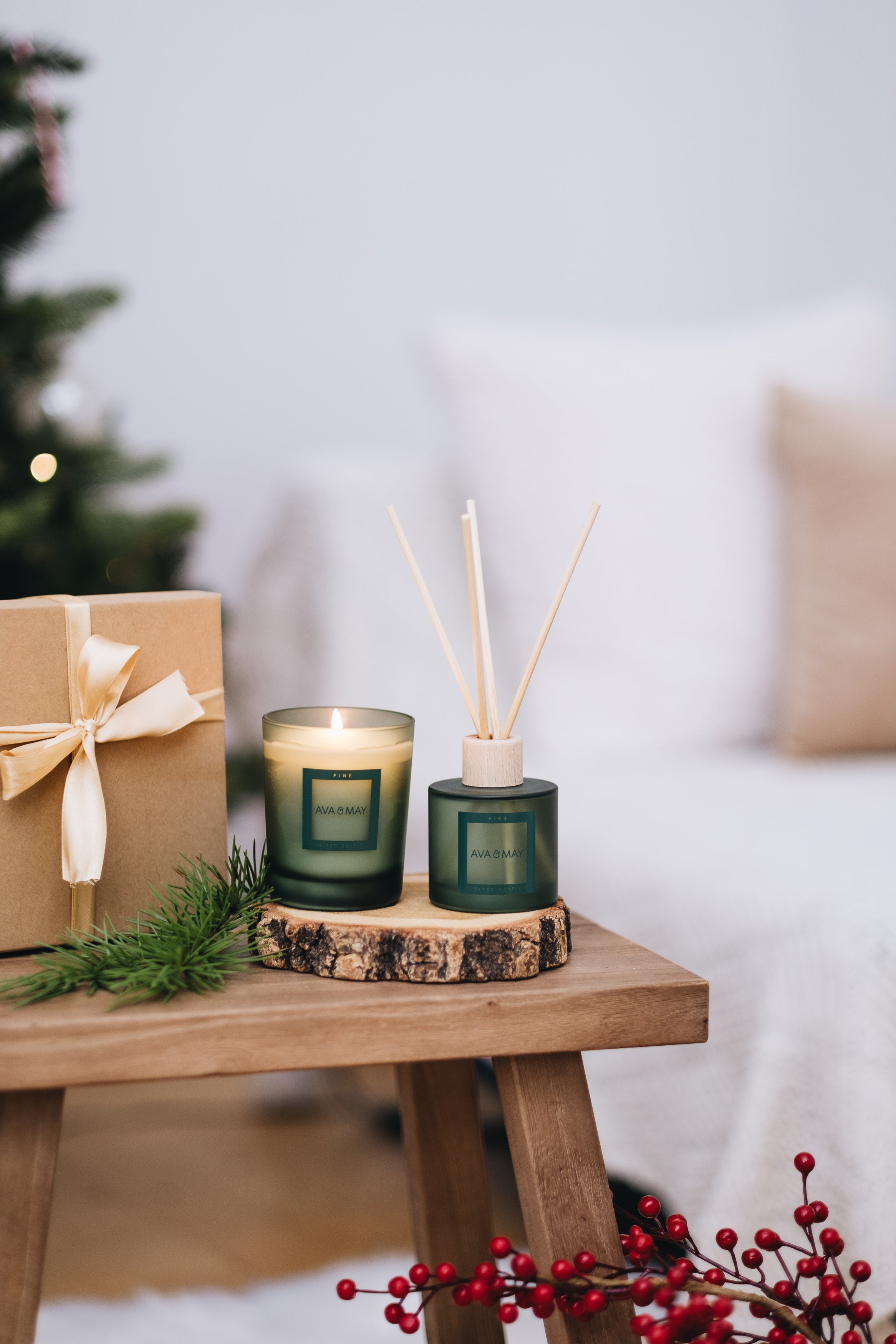 Pine Home Fragrance Set