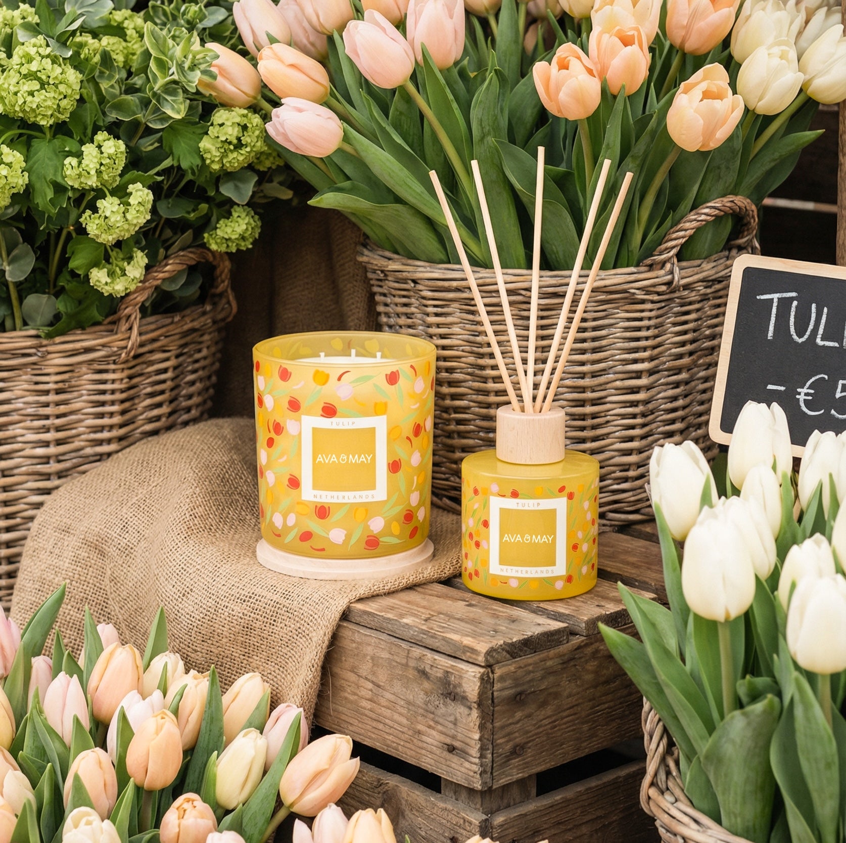 Tulip Home Fragrance Set