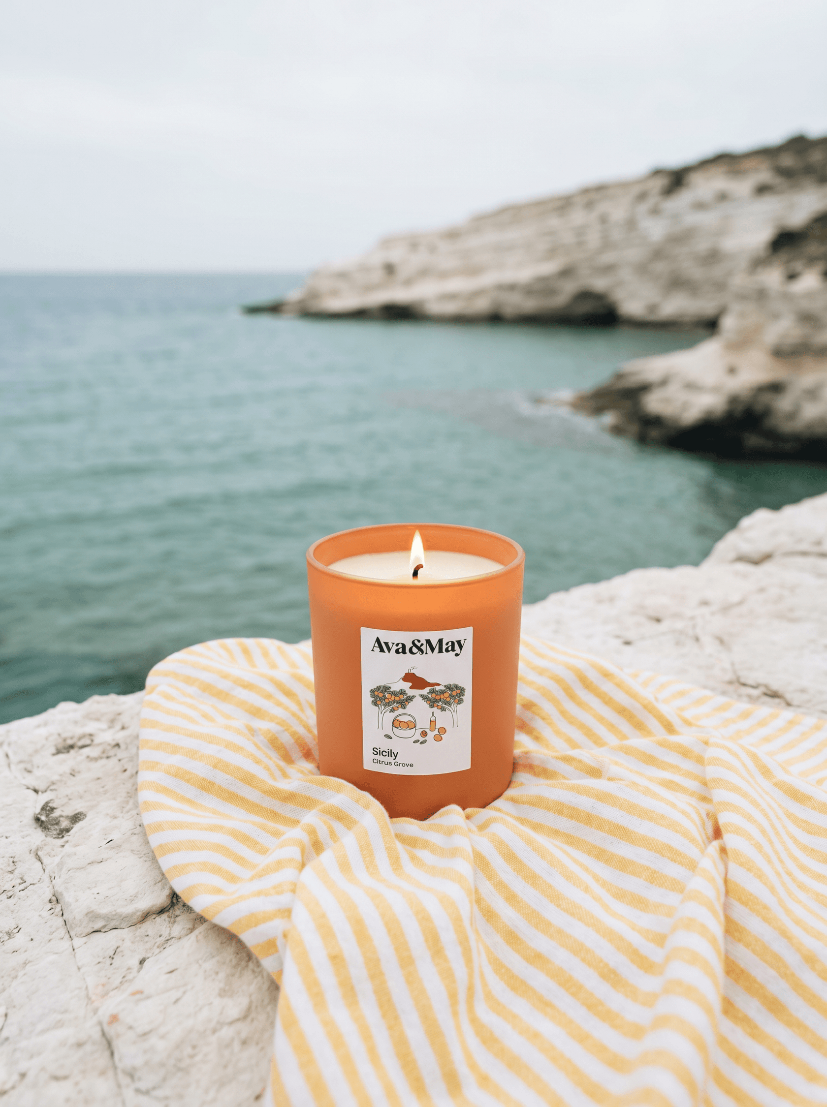 Candela profumata Sicily