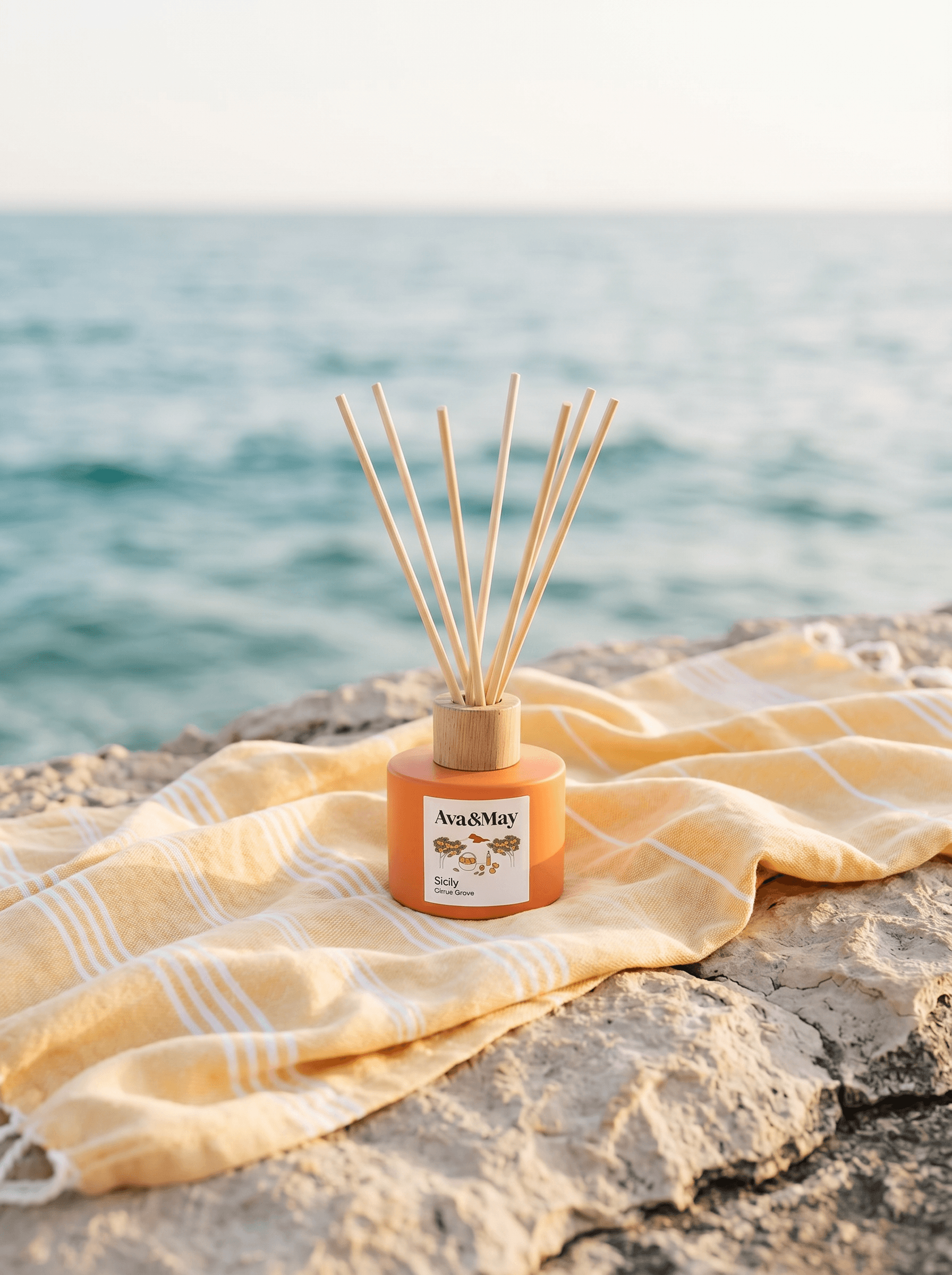 Diffusore a bastoncini Sicily - Ava&May - Italia