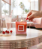 Candela profumata Strawberry Milkshake