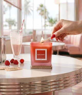 Candela profumata Strawberry Milkshake