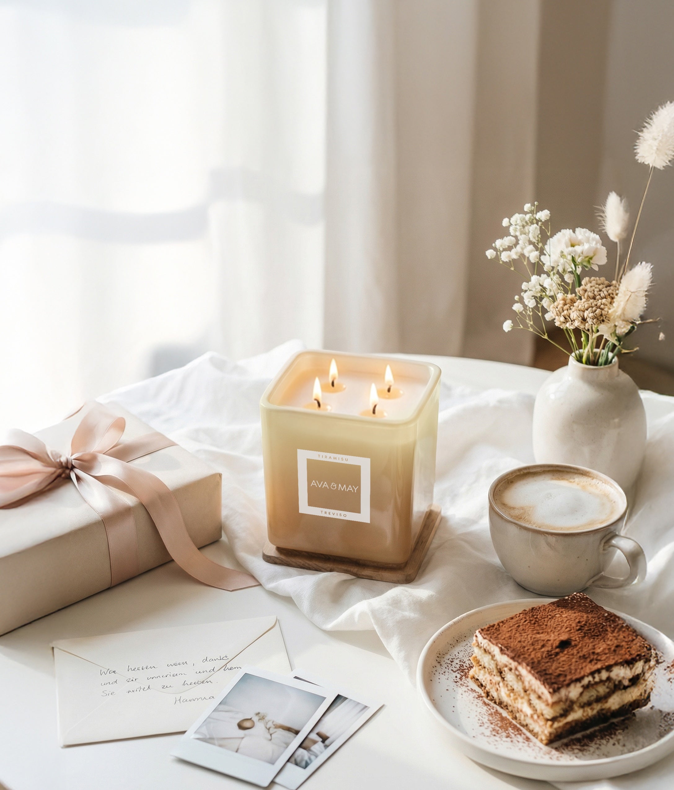 Candela profumata grande Tiramisu