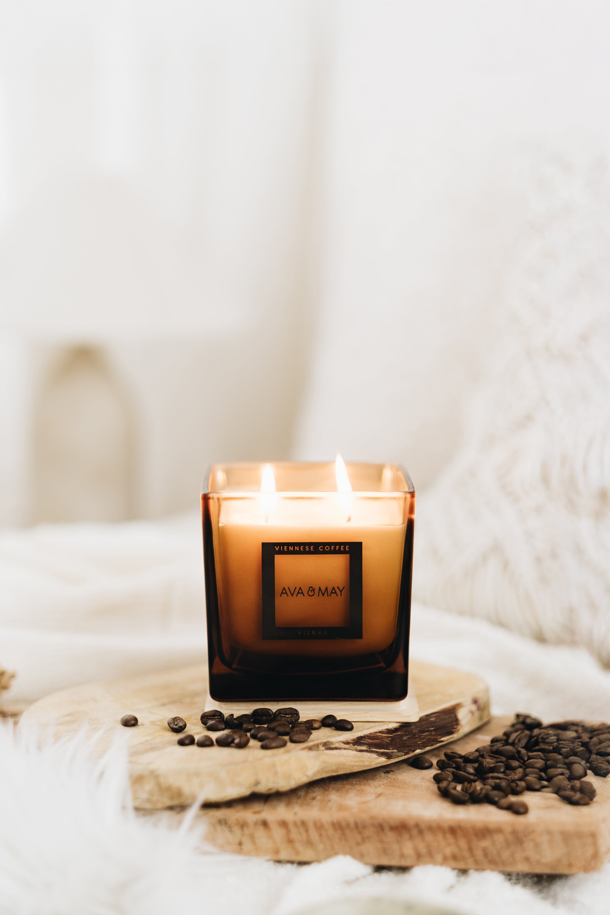 Candela profumata grande Viennese Coffee