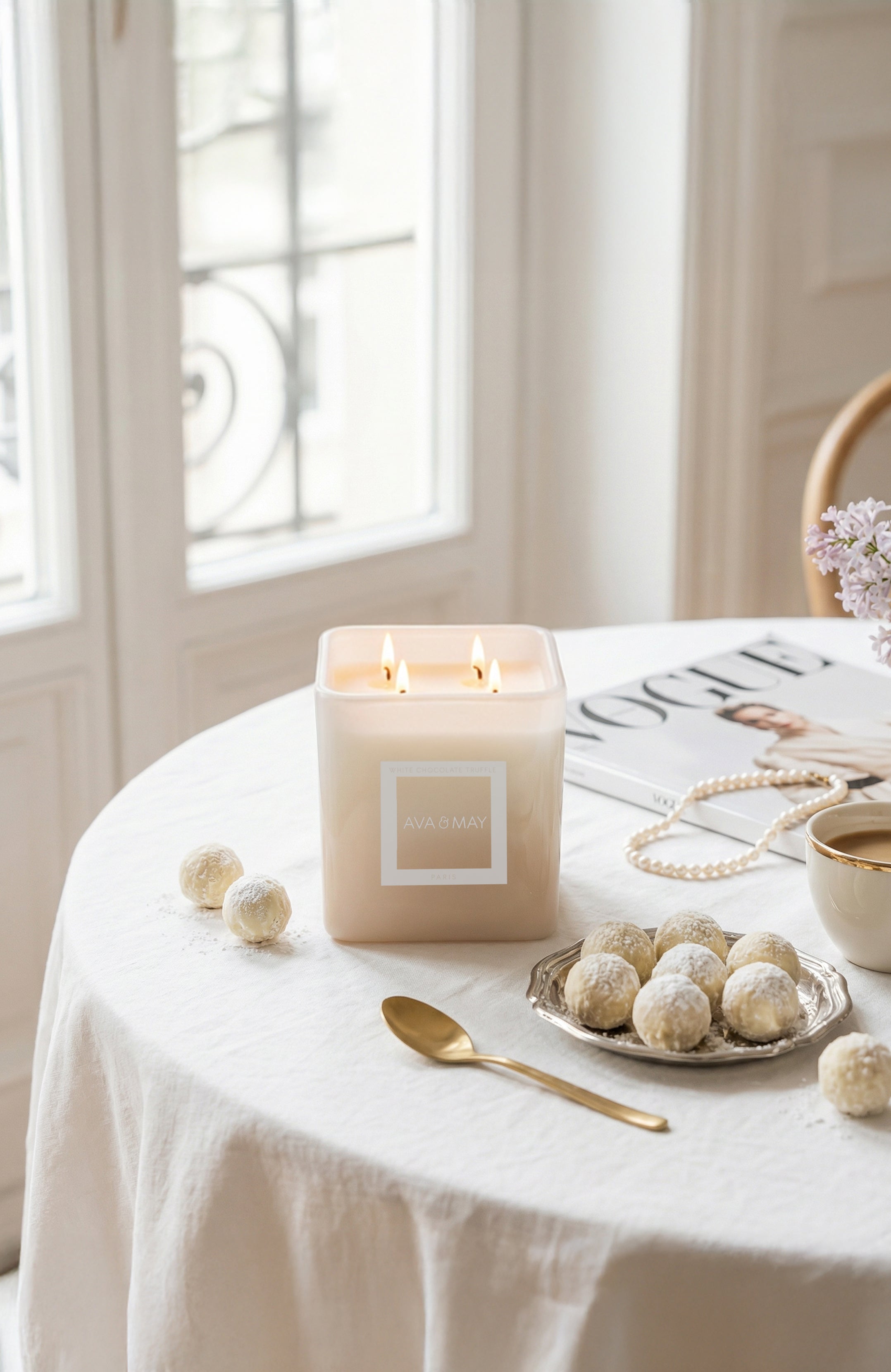 Candela profumata grande White Chocolate Truffle