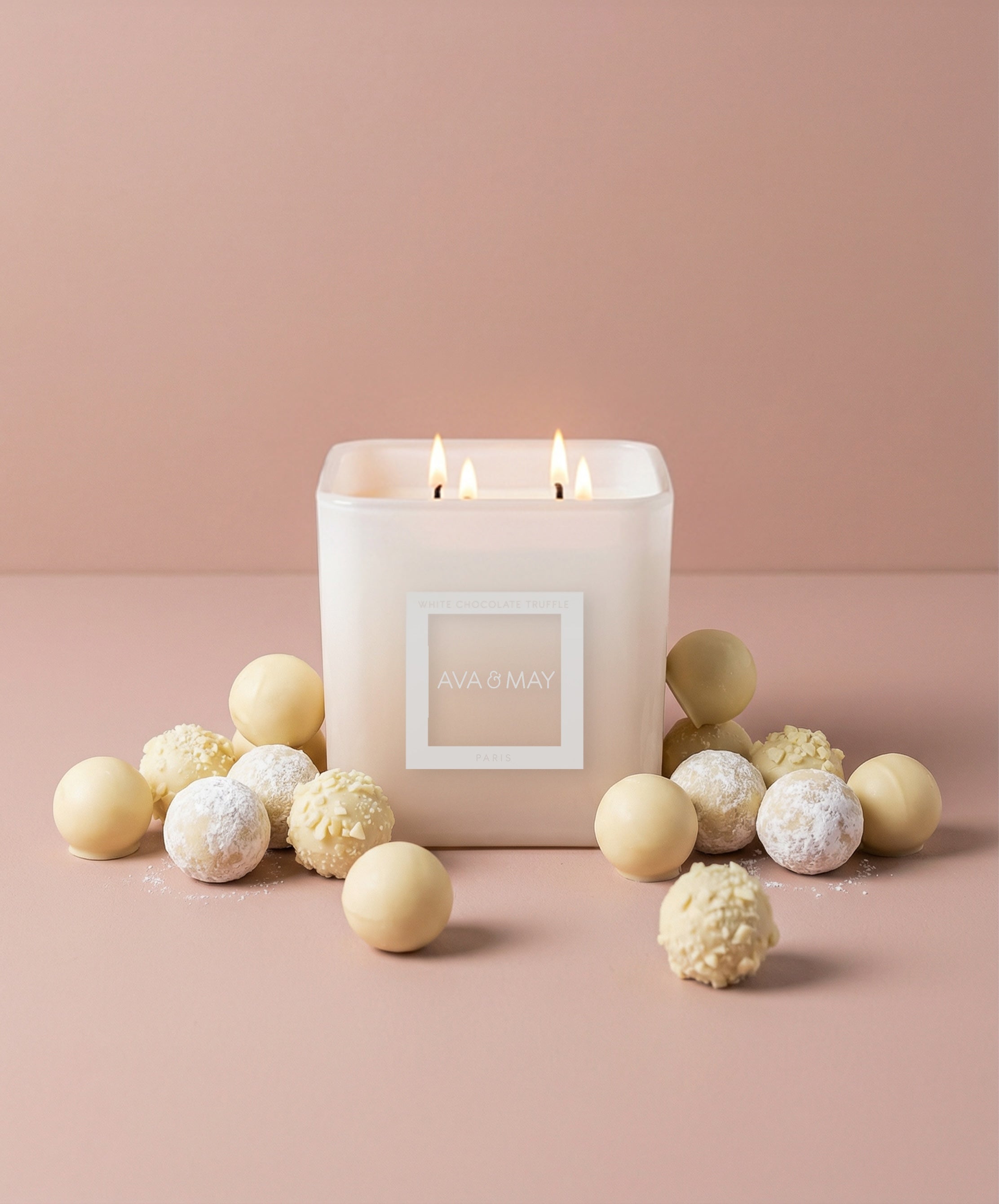 Candela profumata grande White Chocolate Truffle