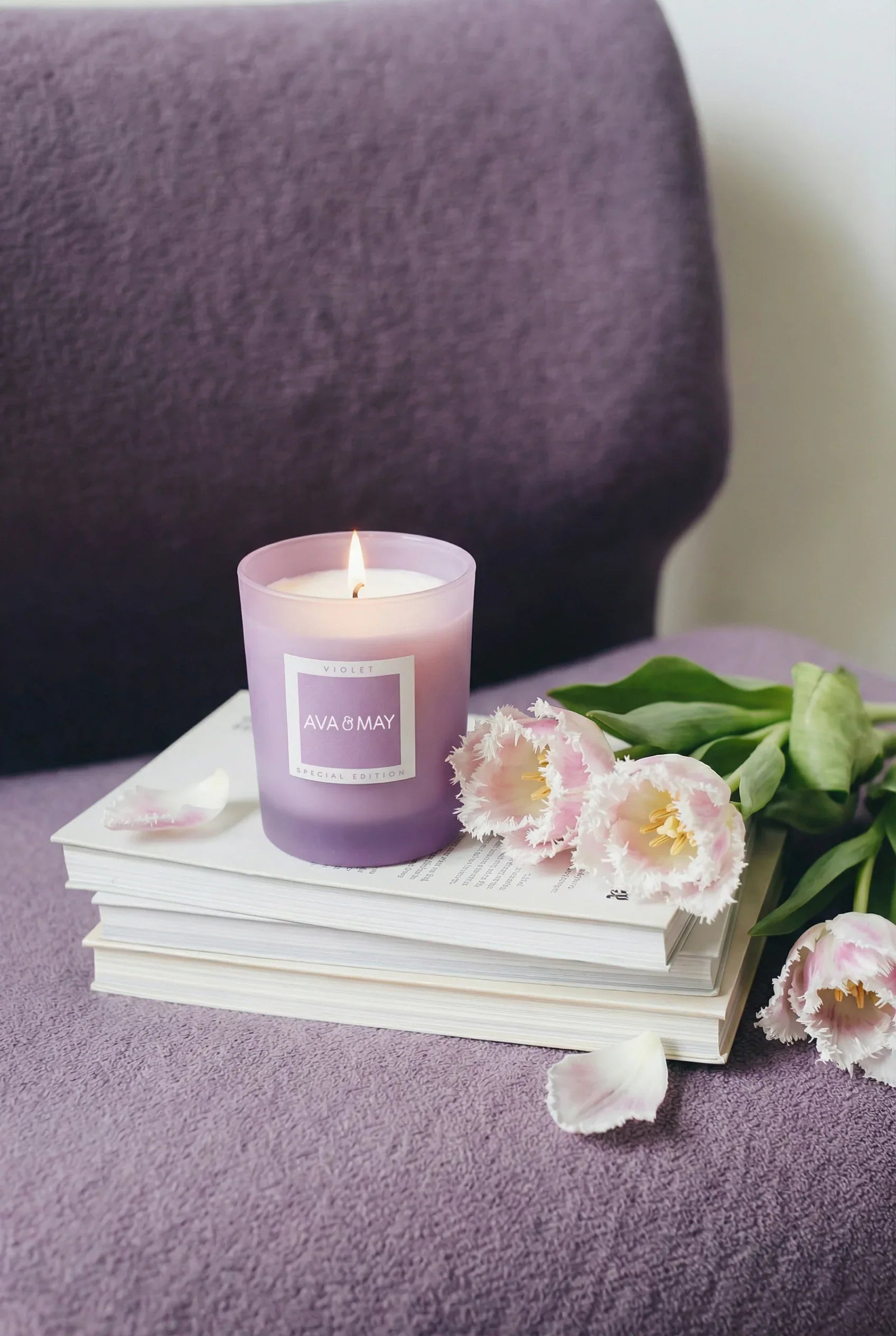 Candela profumata XOXO Violet