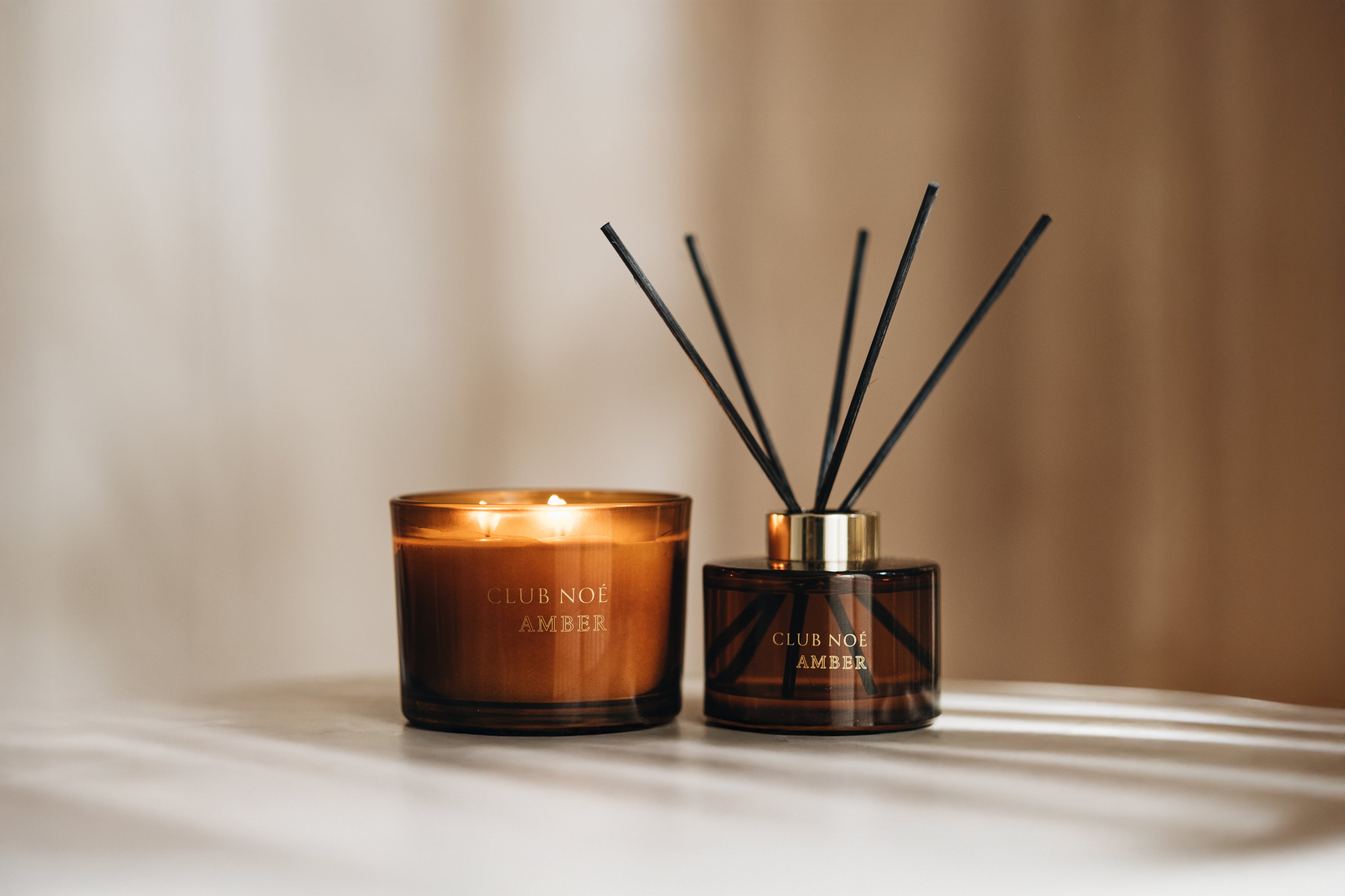 Set Amber Home Fragrance