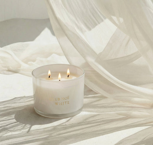 Candela profumata grande White