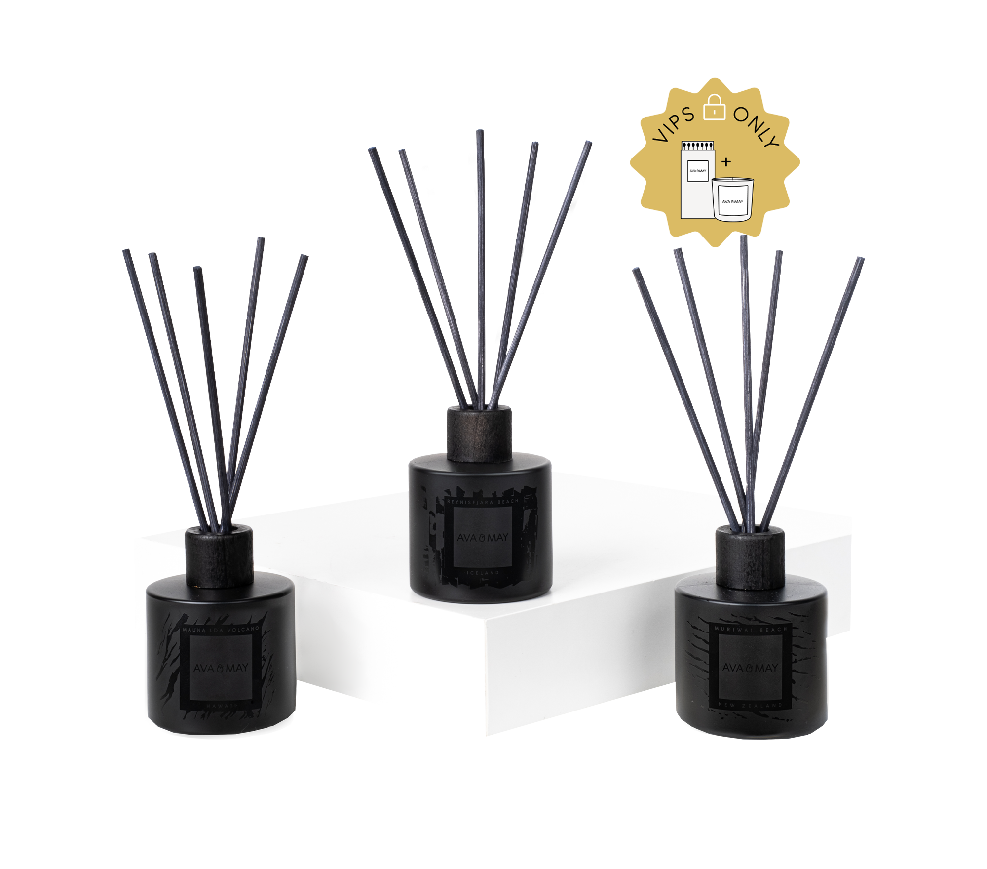 All Black Diffuser Set - VIP Edition