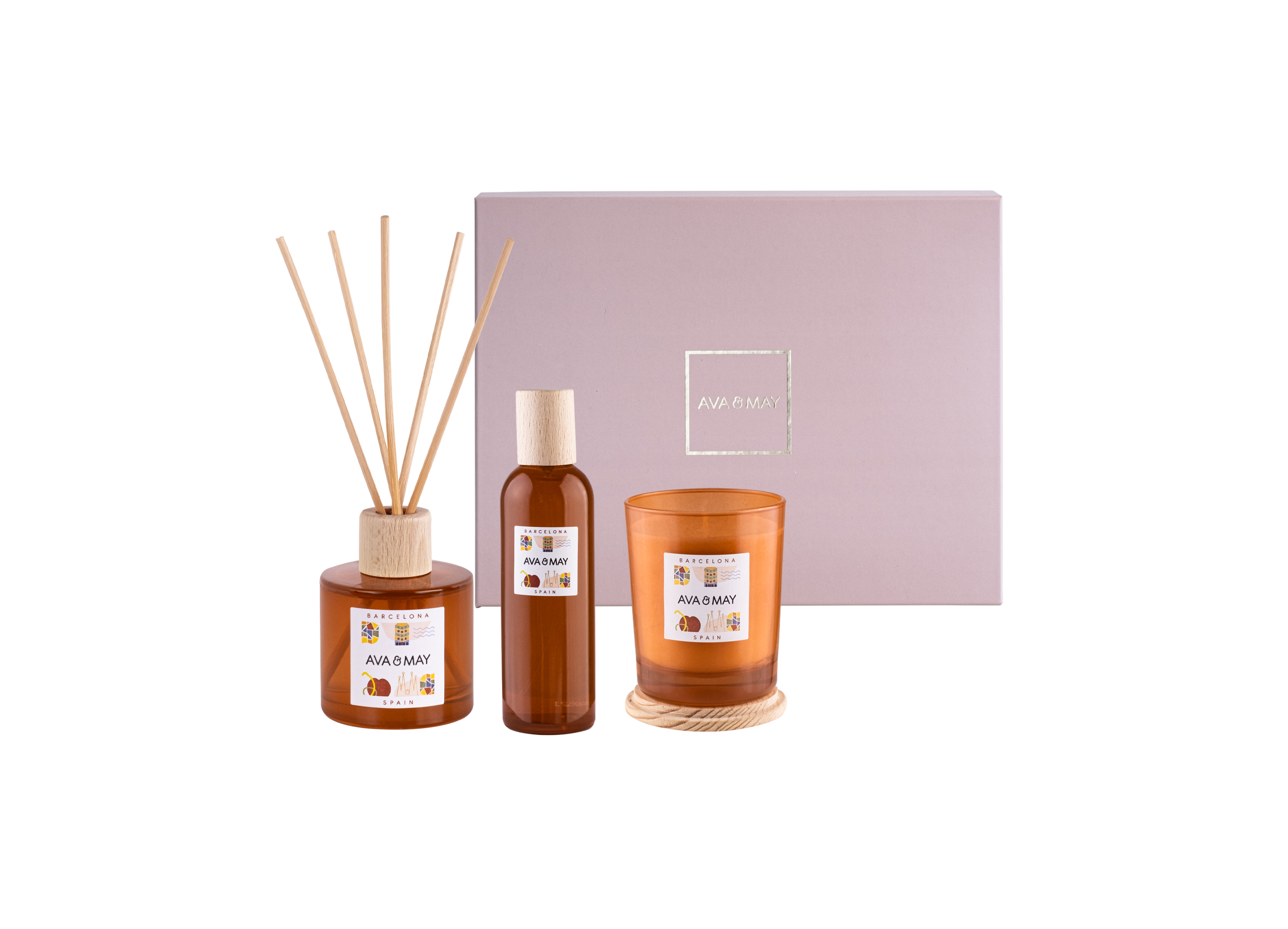 Barcelona Home Fragrance Collection - AVA & MAY - Italia