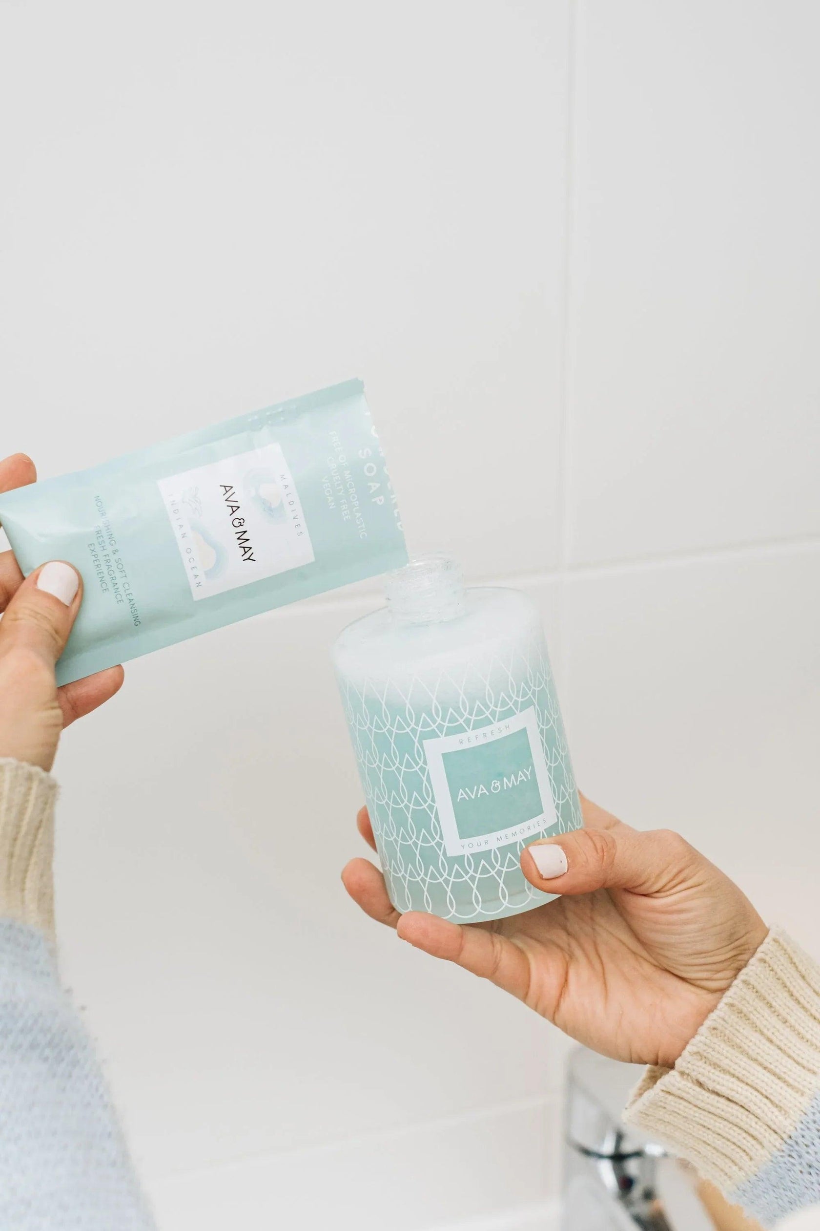 Sapone in polvere Maldive - AVA & MAY - Italia