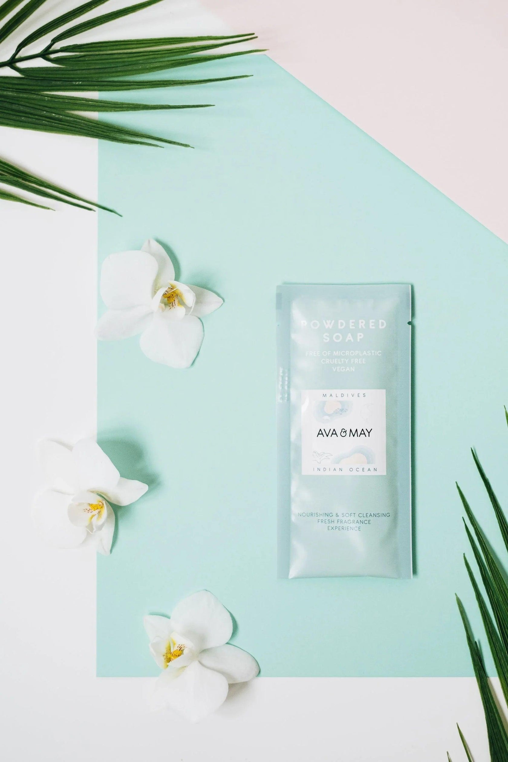 Sapone in polvere Maldive - AVA & MAY - Italia