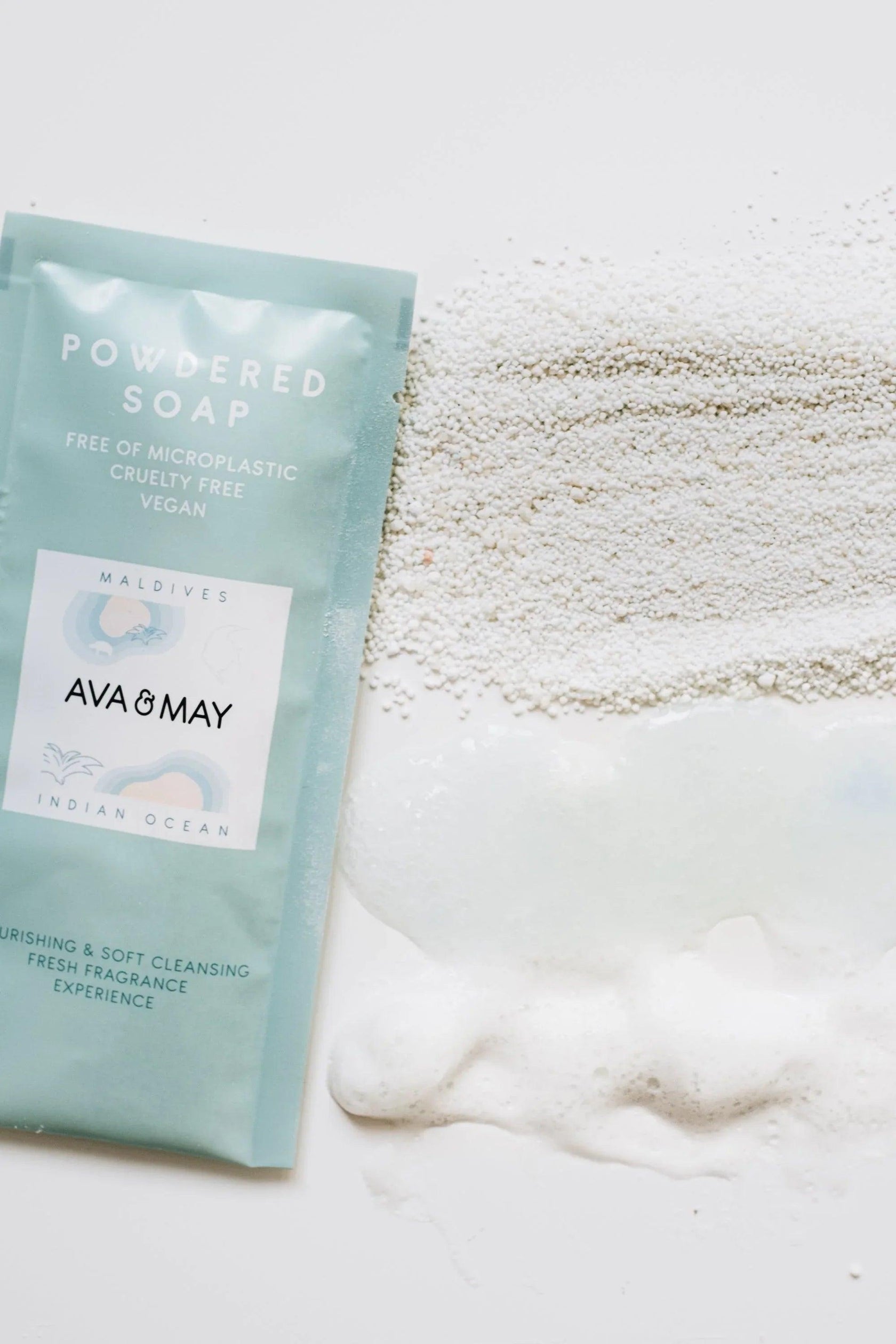 Sapone in polvere Maldive - AVA & MAY - Italia