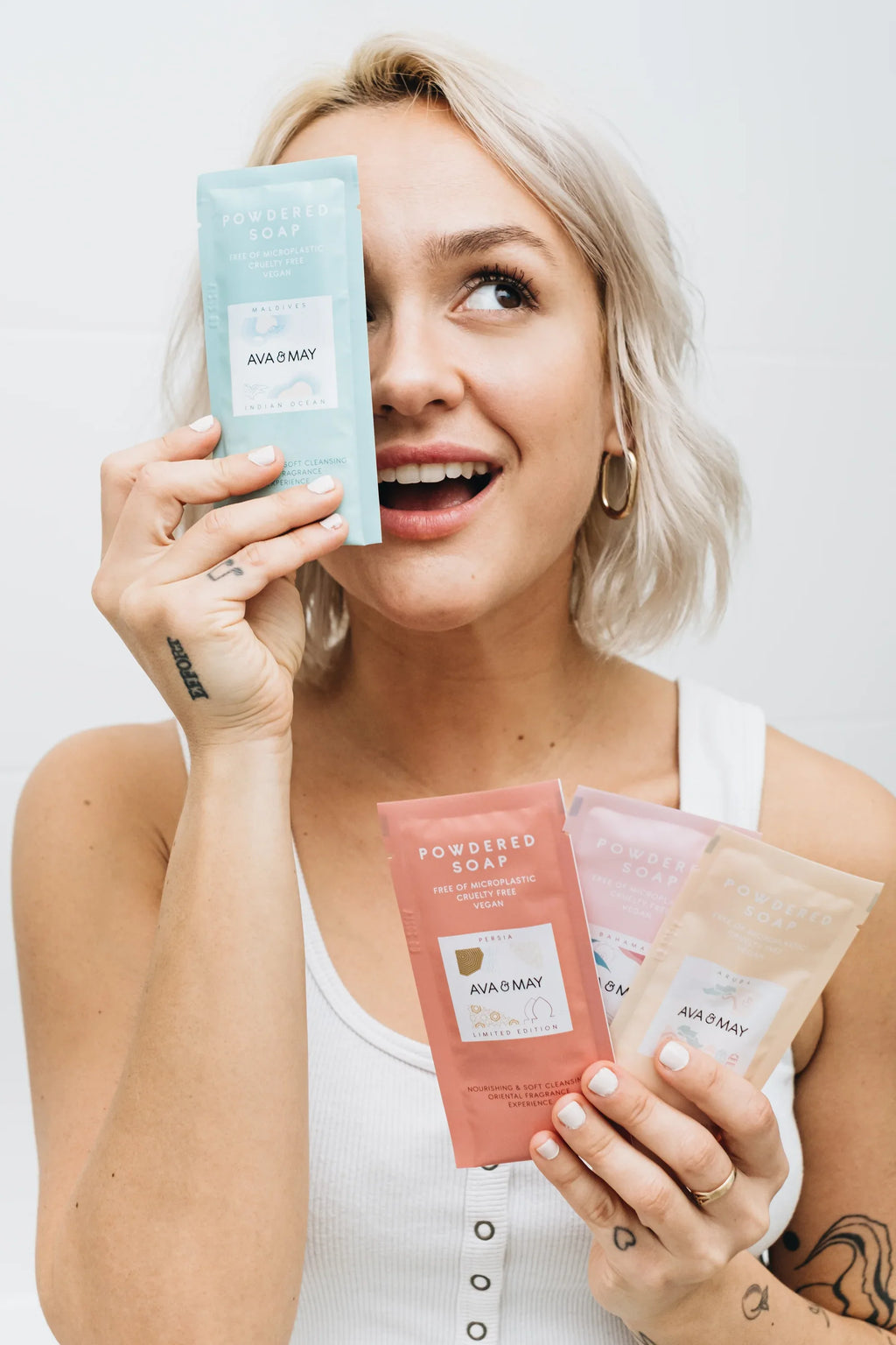 Powdered Soap Discovery Set - AVA & MAY - Italia