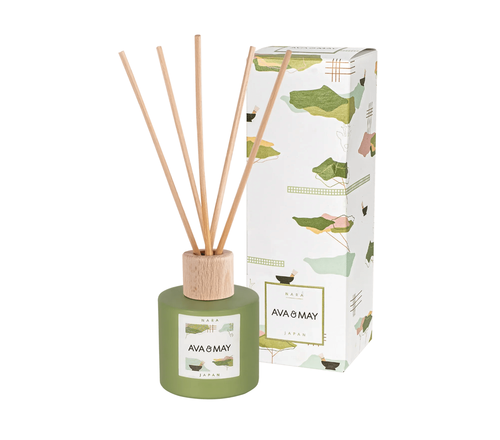 Diffusore a bastoncini Nara - AVA & MAY - Italia