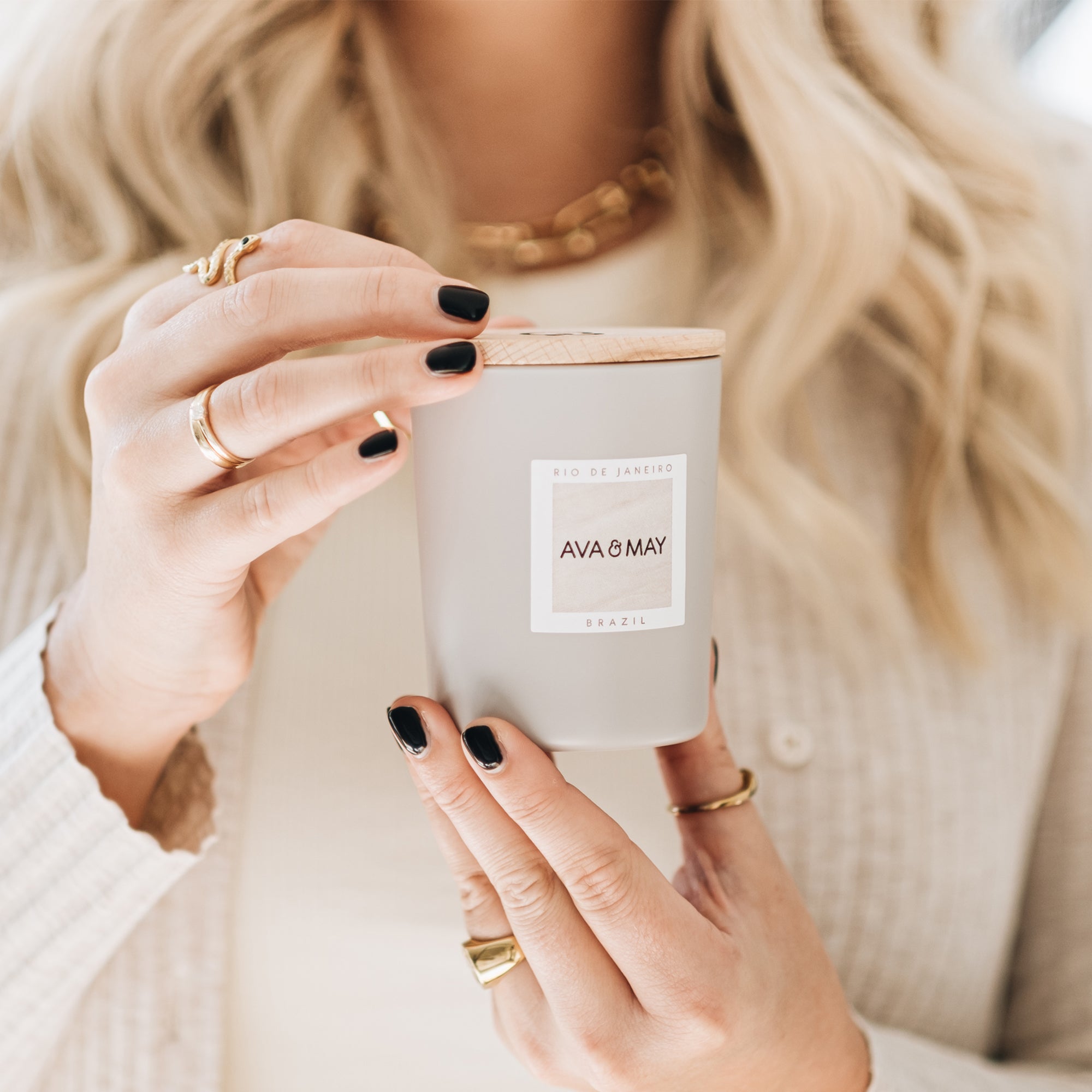 Candela profumata Aenna_xoxo - AVA & MAY - Italia