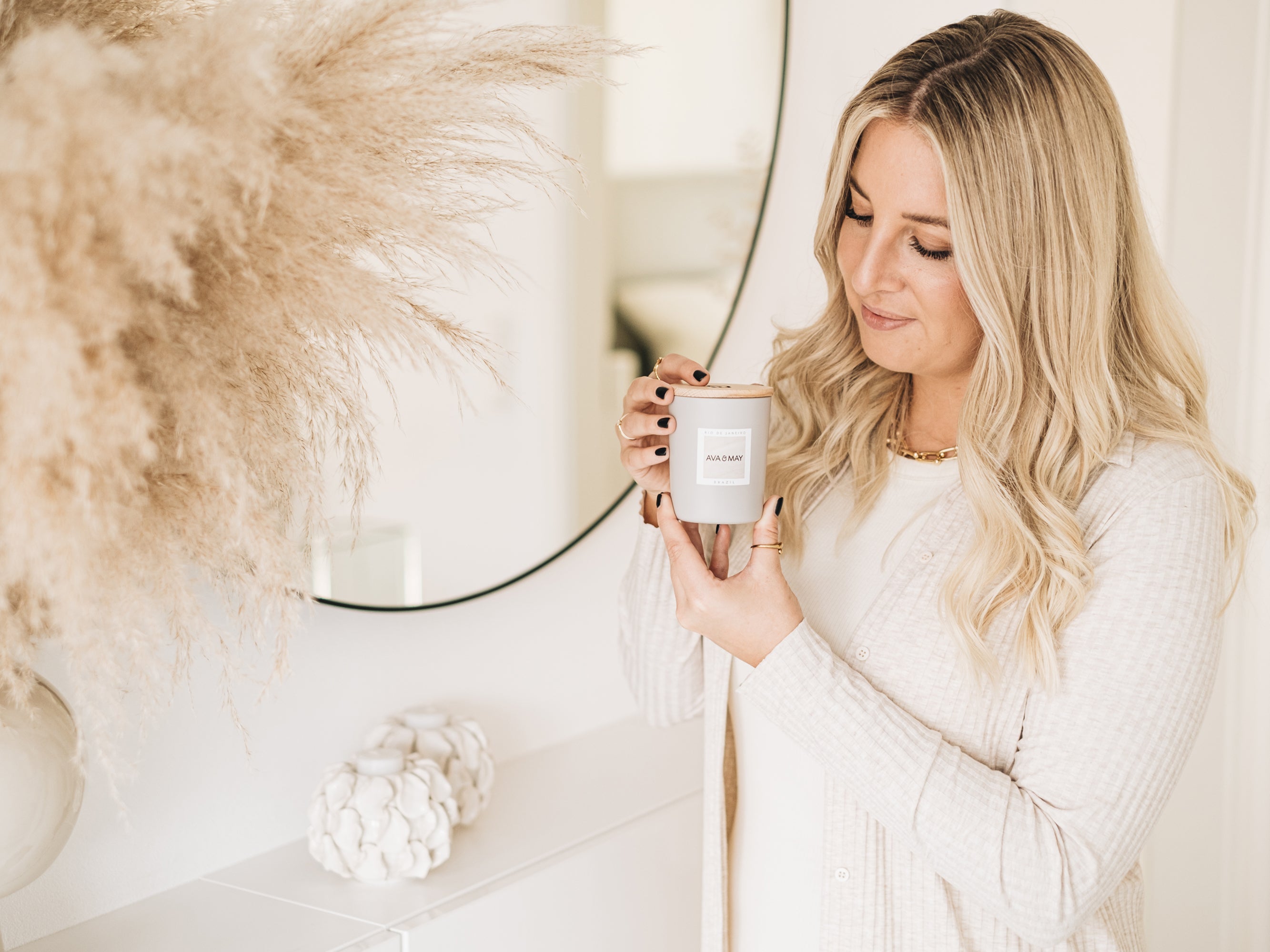 Candela profumata Aenna_xoxo - AVA & MAY - Italia